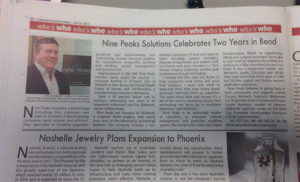 Cascade Business News | Nine Peaks Solutions