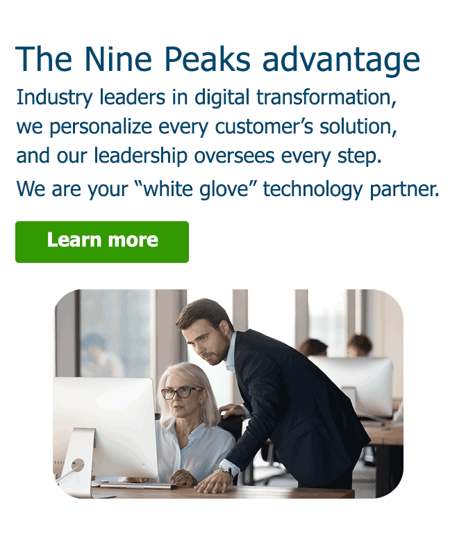 Industry leaders in digital transformation, we personalize every customer’s solution, and our leadership oversees every step. We are your white glove technology partner