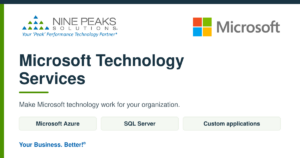 Microsoft Technologies for your organization